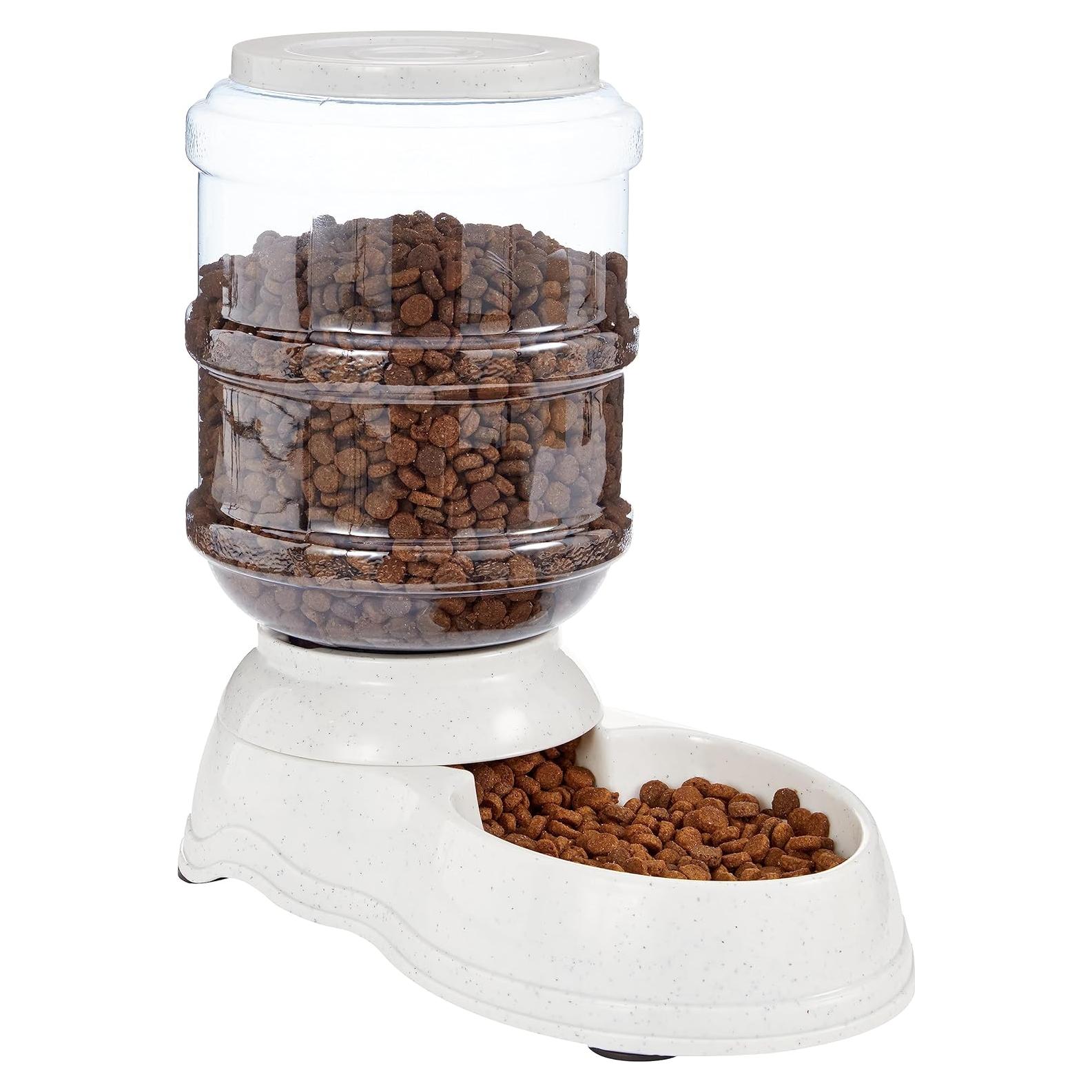 Dispensador de Comida Amazon Basics Pequeño 2.72 kg Gris