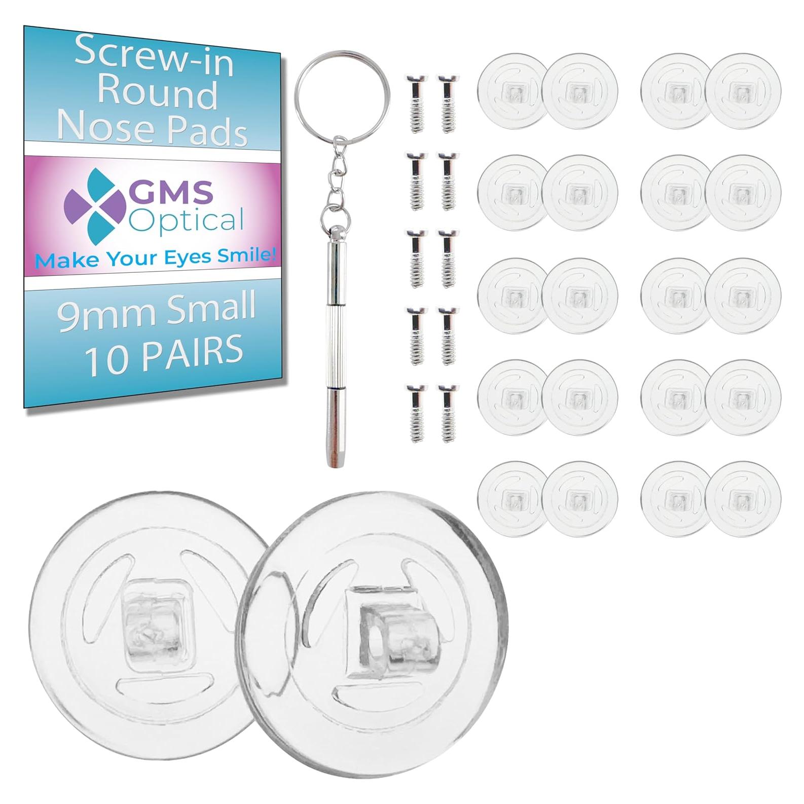 Kit de Reparación de Gafas GMS Optical con Tornillos y Almohadillas
