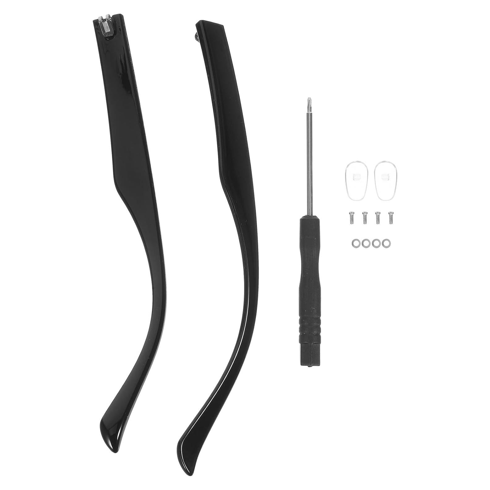 Patas de Gafas Ipetboom Reemplazo Negro Kit Completo