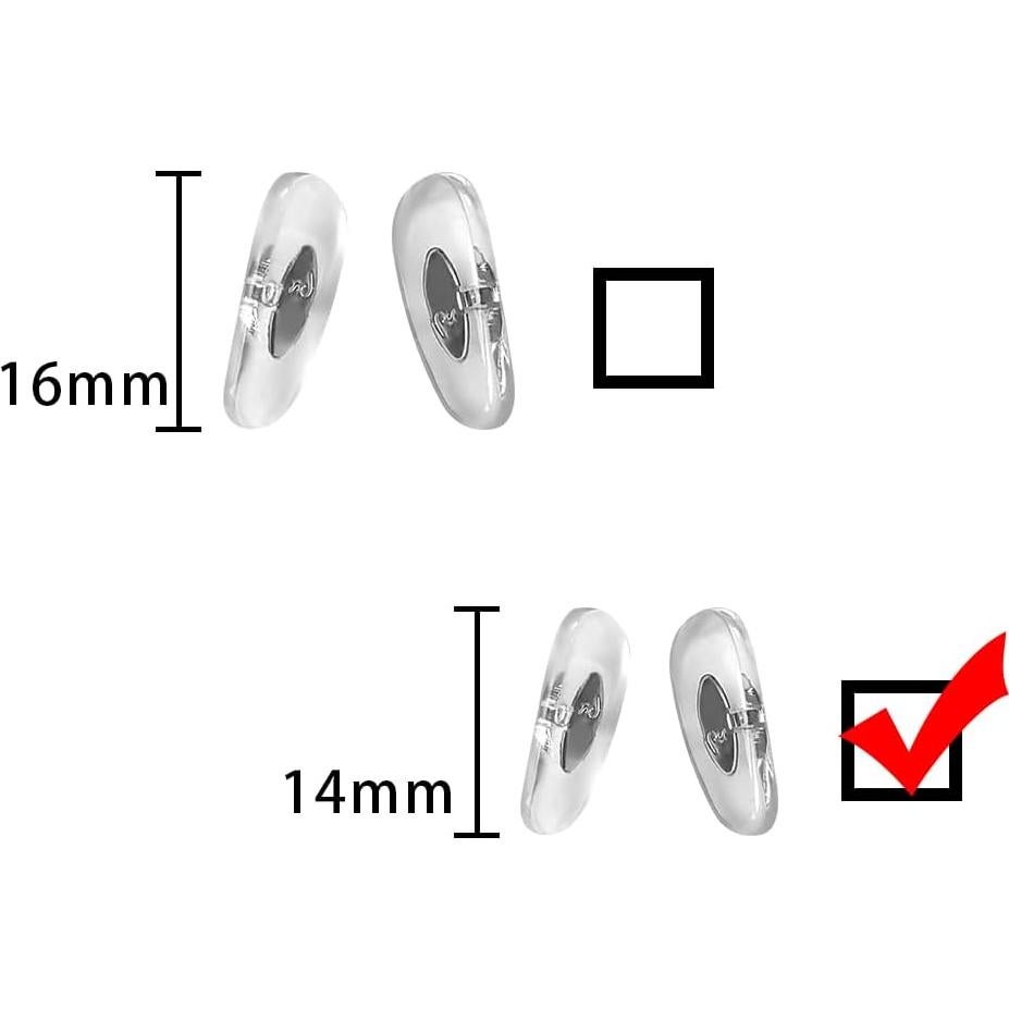 Almohadillas nasales HiCycle2 14 mm para gafas RB6335