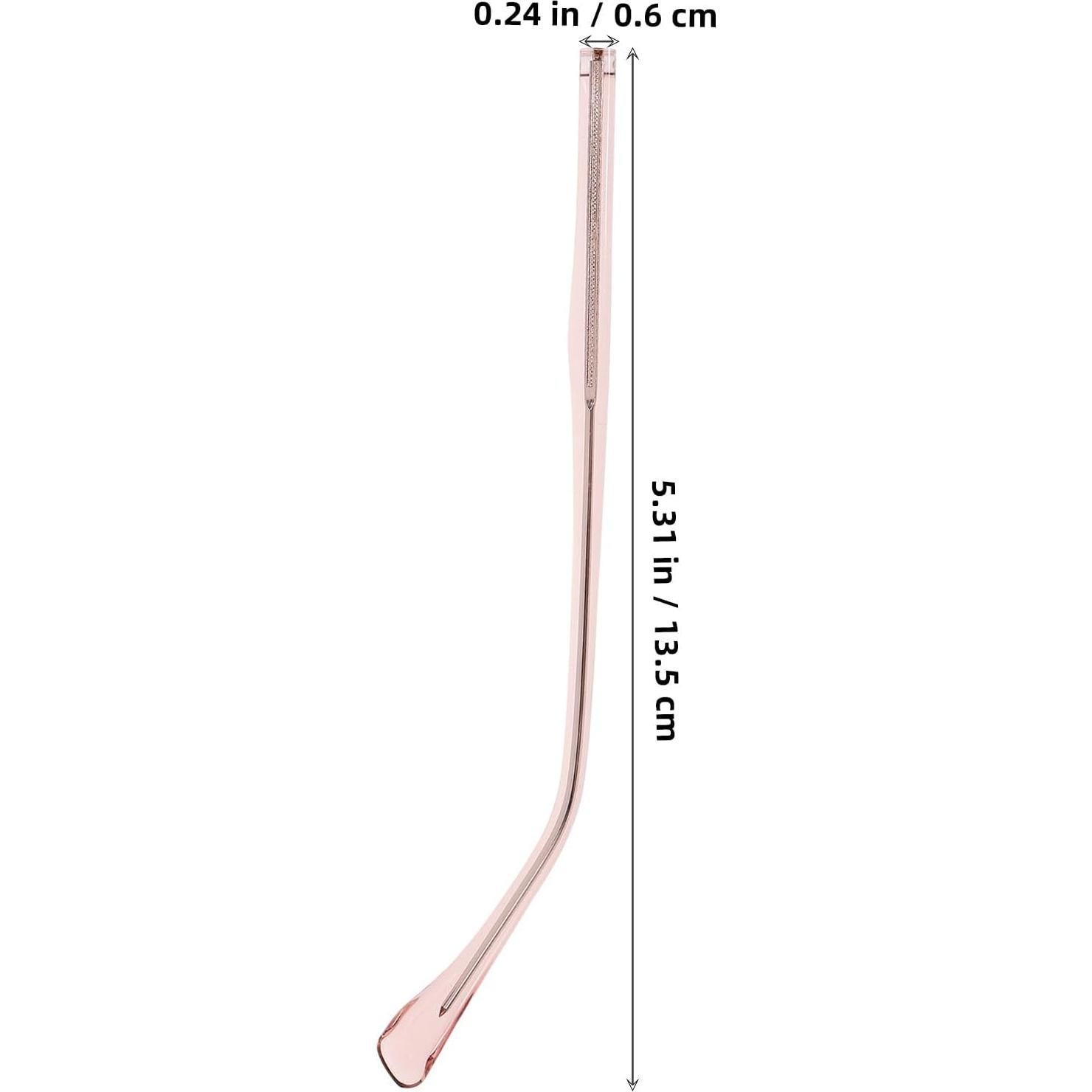 Brazos de Gafas Gatuida Repuesto Metal Negro Kit Reparación