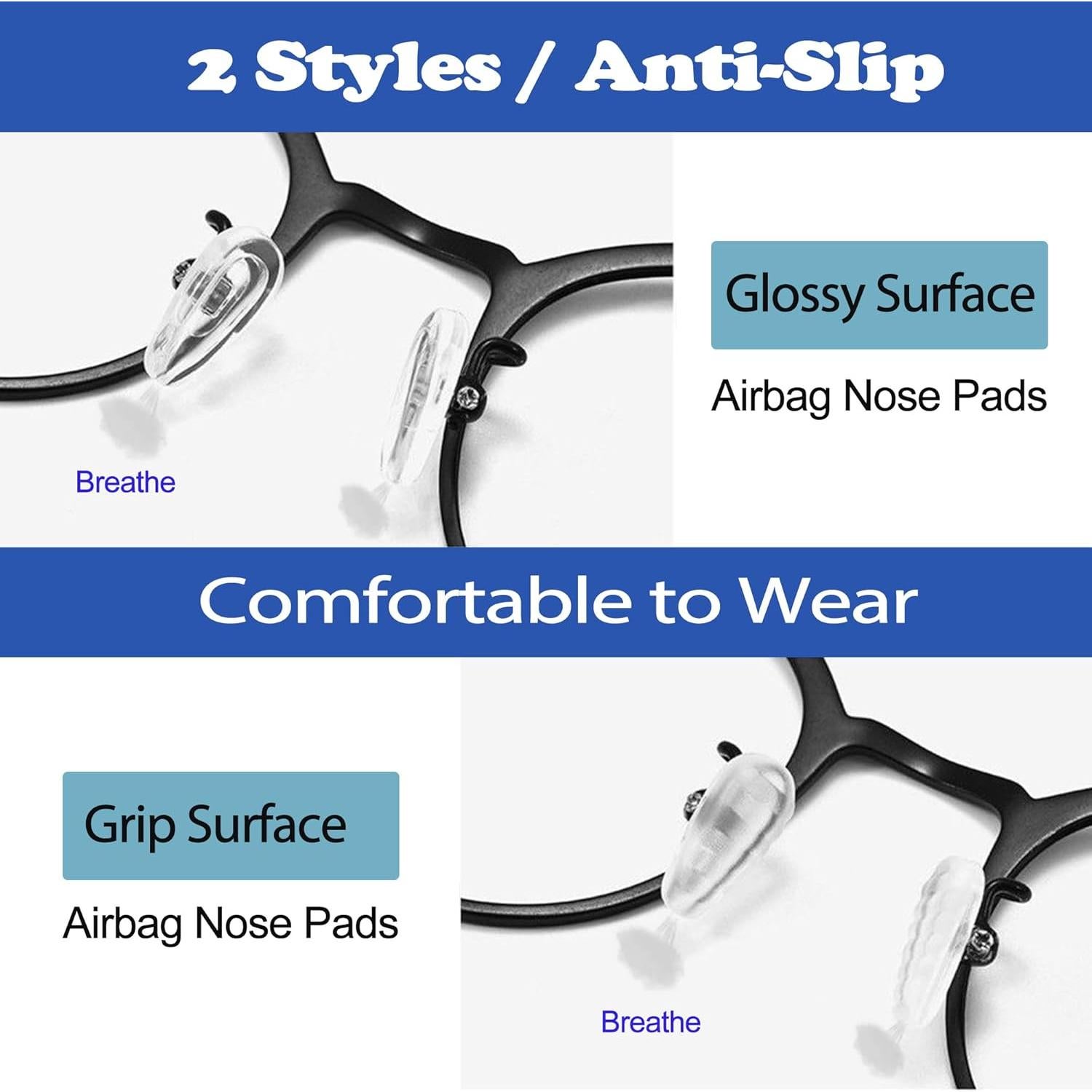 Kit de Almohadillas de Nariz para Gafas Omnful 5 Pares