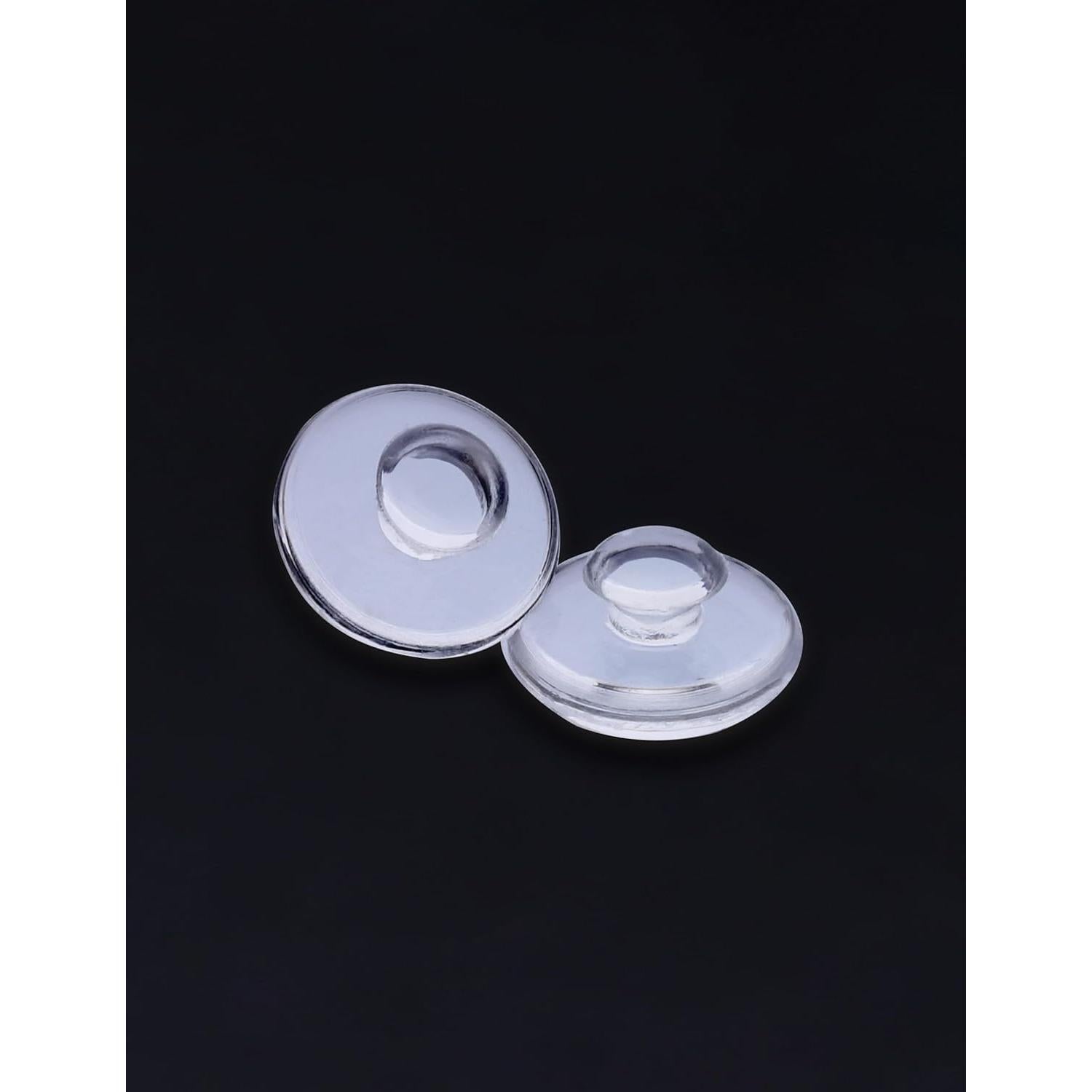 5 Pares Almohadillas de Nariz Tolaxy 9mm Silicona Transparente