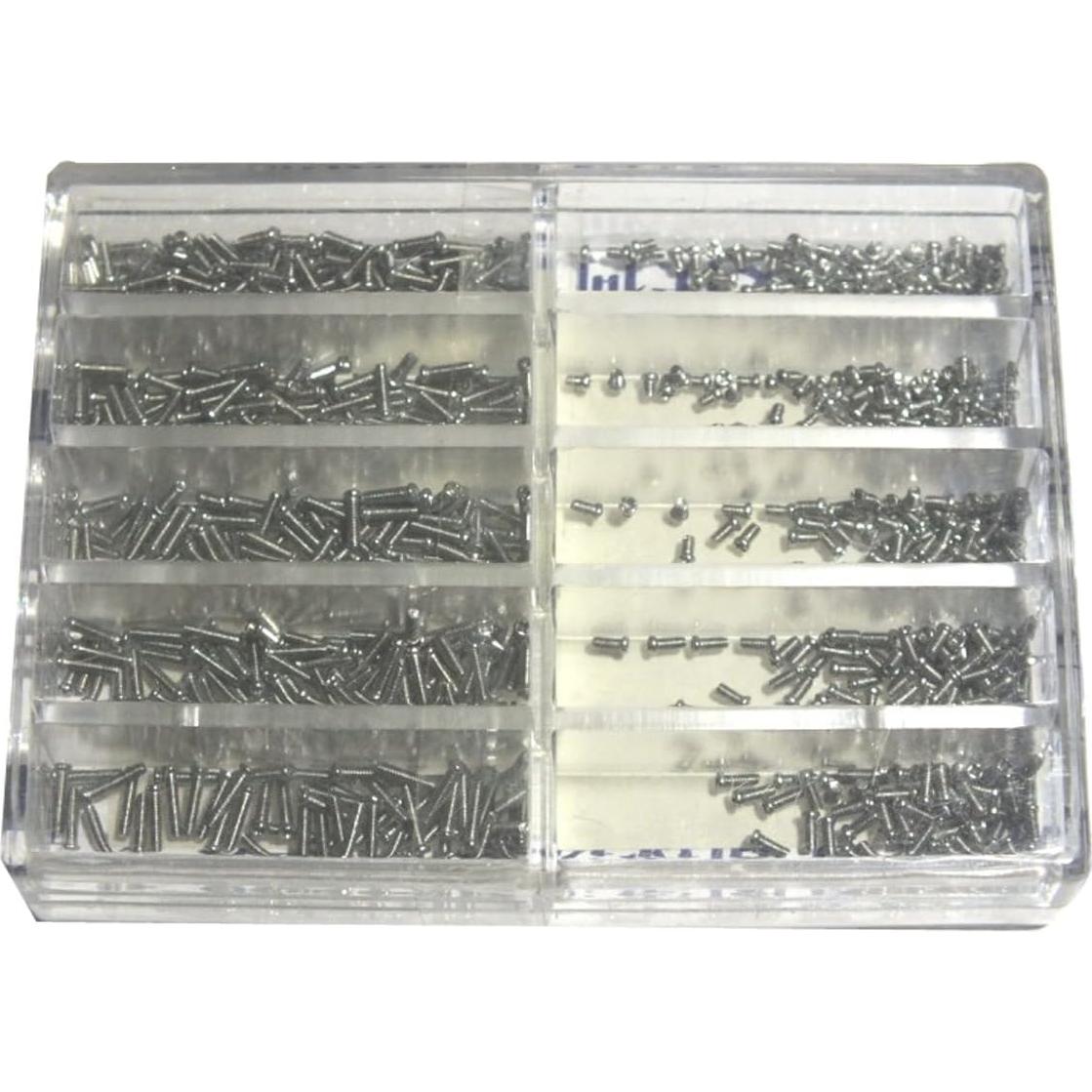 Almohadilla para Reloj + 670 Tornillos Inoxidable Mini