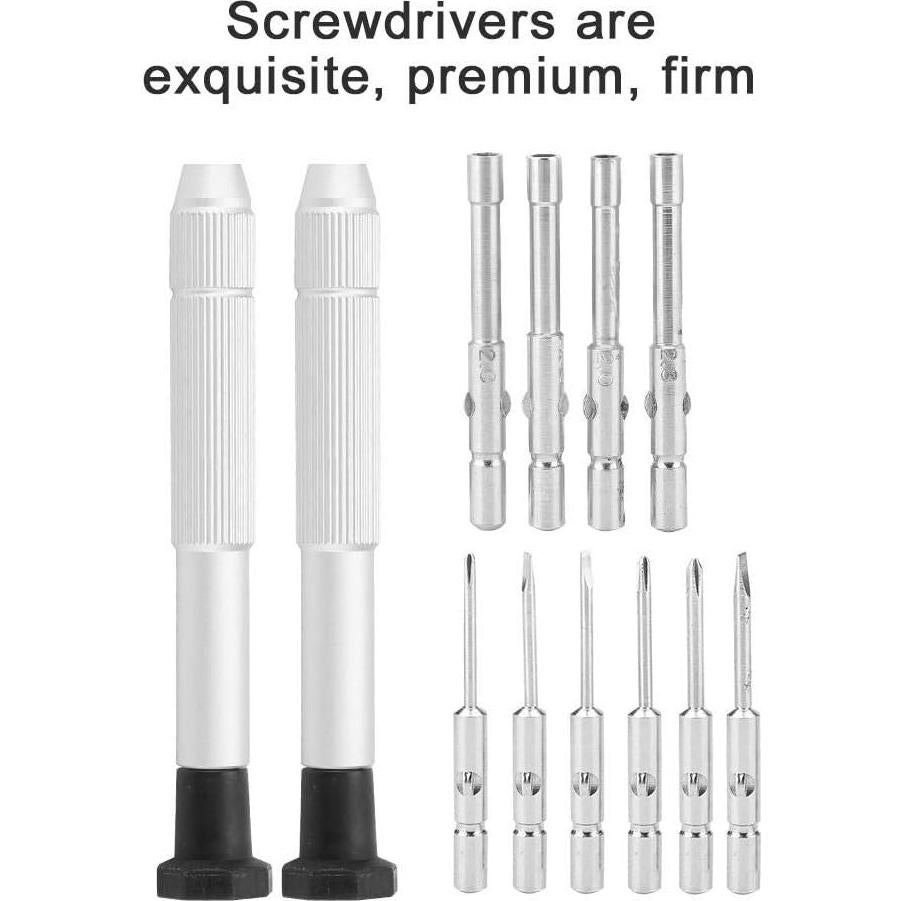 Kit de Reparación de Gafas Semme con Destornilladores Hexagonales