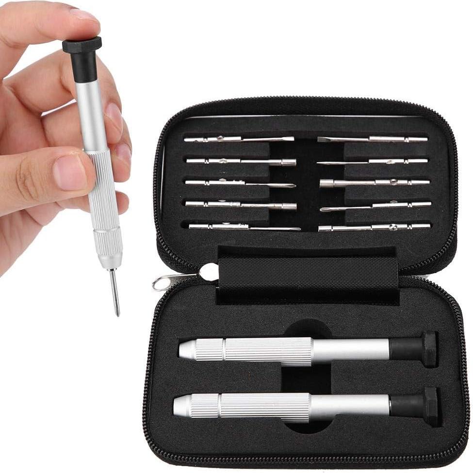 Kit de Reparación de Gafas Semme con Destornilladores Hexagonales