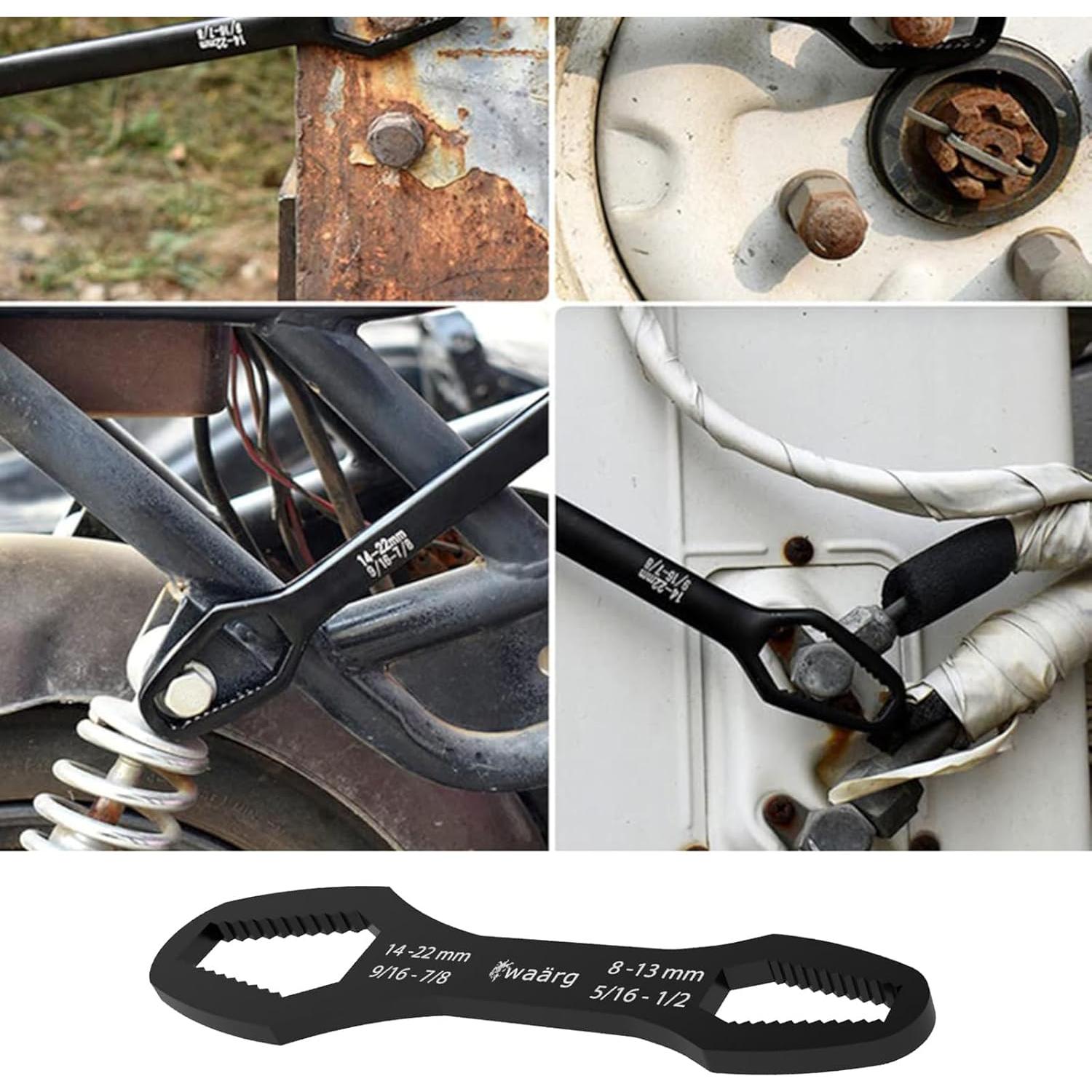 Portable Double Head Wrench Wrench 8-22mm For Glasses And Convenient Tool For Everyday Fix Maintenance