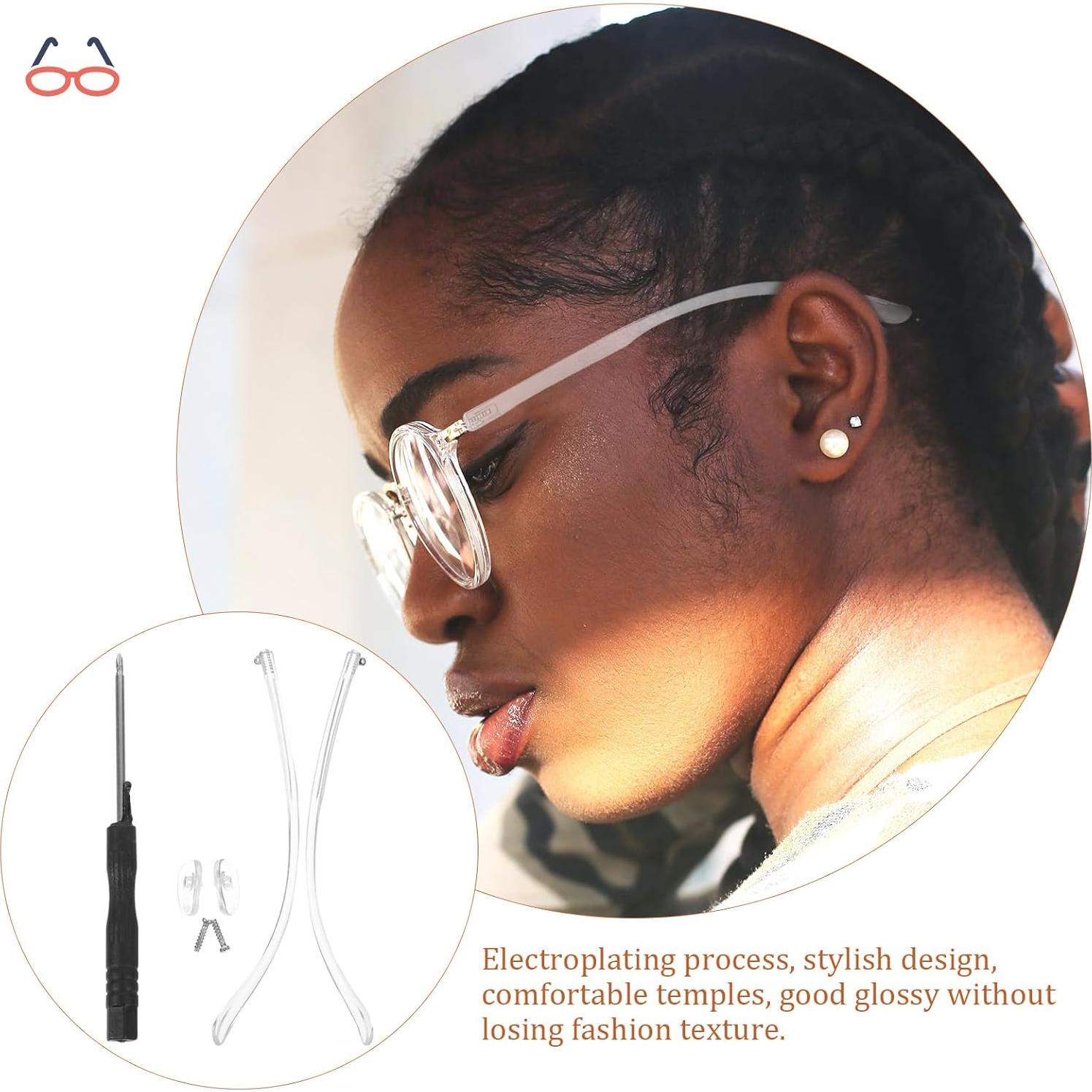 Templos de Repuesto para Gafas L5342J18LMARCOQPP Transparentes