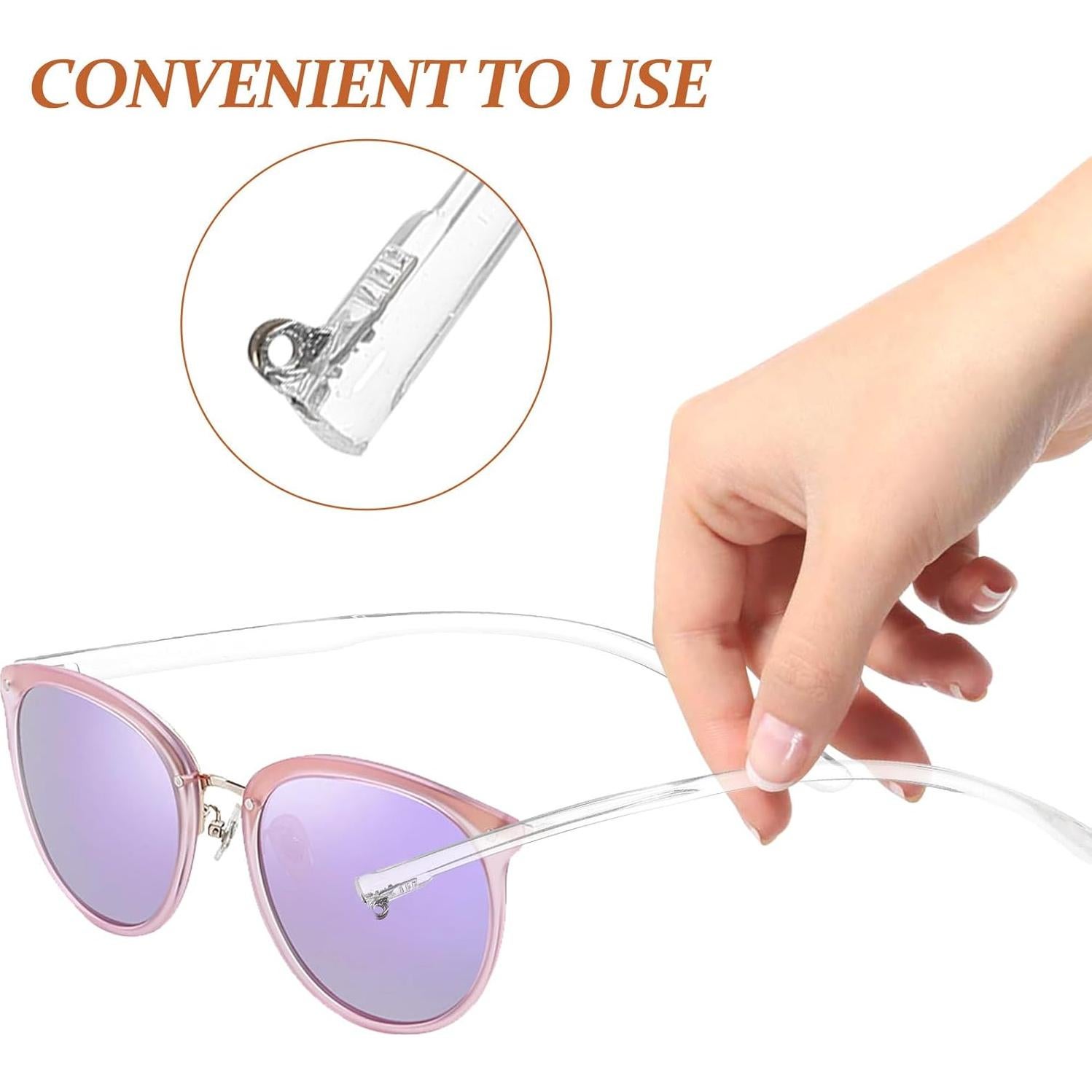 Templos de Repuesto para Gafas L5342J18LMARCOQPP Transparentes