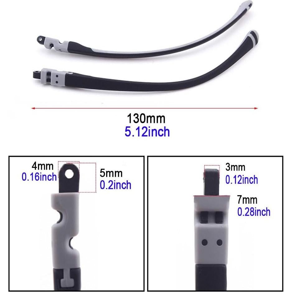 Brazos de Repuesto Janky para Gafas de Niños Silicona