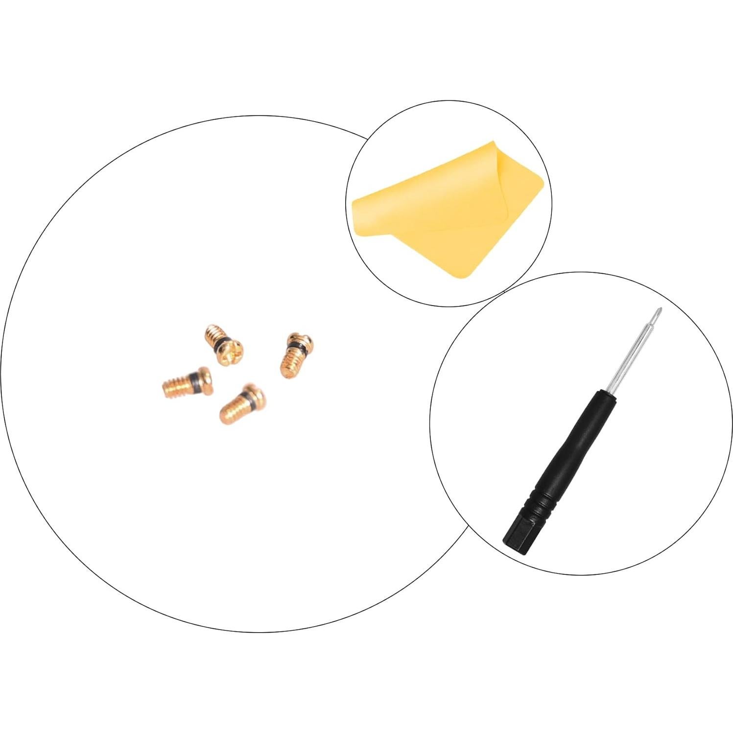 Tornillos Negros de Reemplazo HiCycle2 para Gafas RB3025