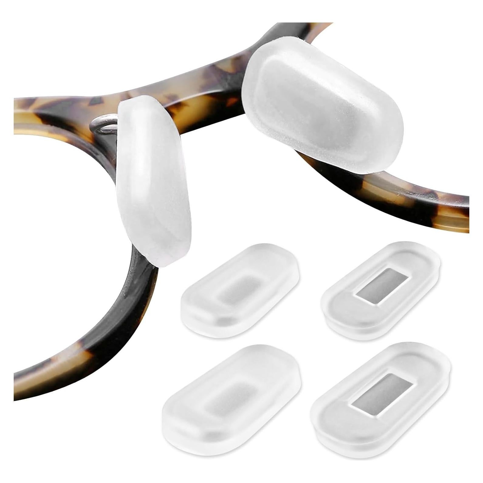 Cubiertas de Almohadillas de Nariz para Gafas Asofelk 12PCS