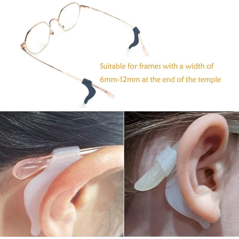 20 Pares de Clips Antideslizantes YINGFENG para Gafas