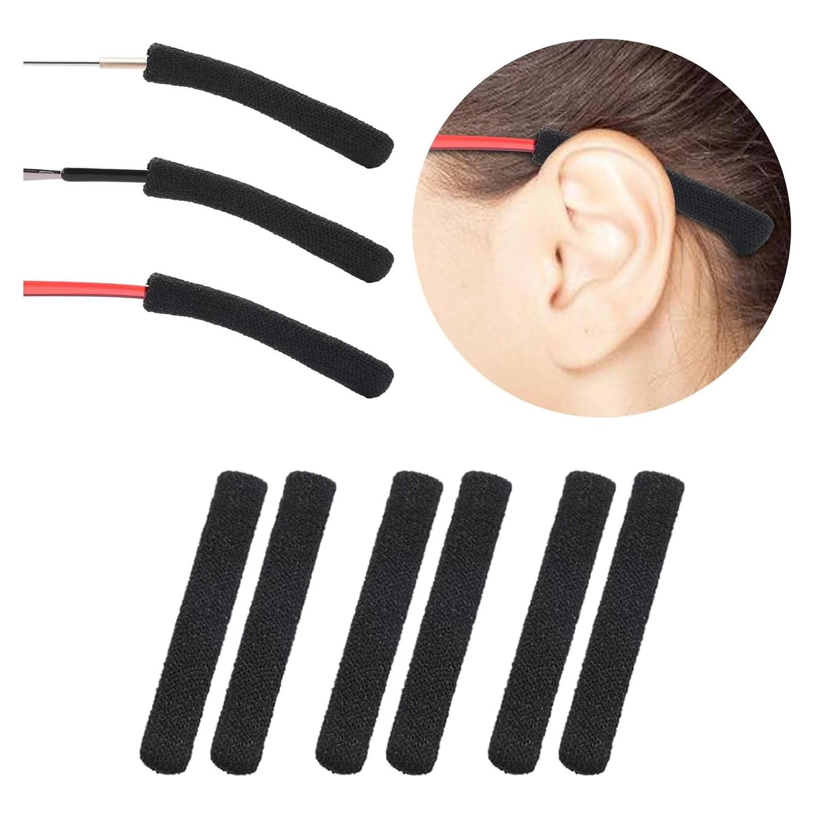 Cojines Antideslizantes para Gafas Literry - 3 Pares Negros