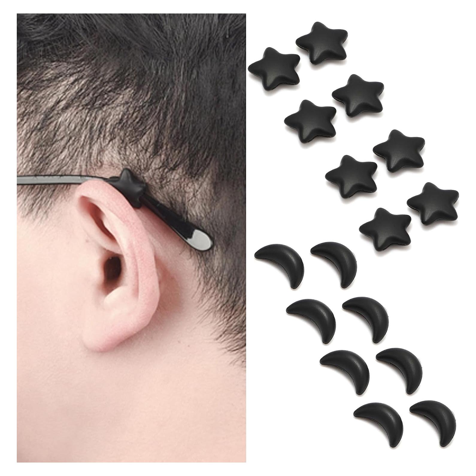 Agarraderas de Oído OPUGIT para Gafas - 8 Pares Antideslizantes