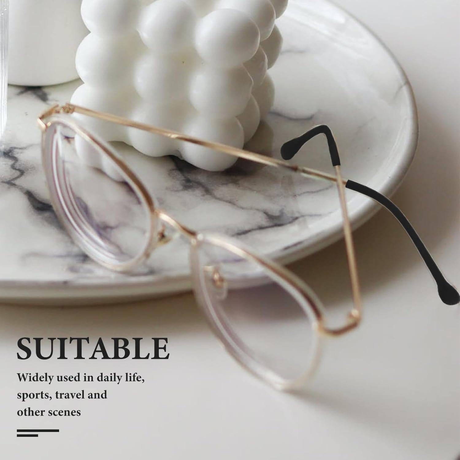 FRCOLOR 8 Piezas Almohadillas Antideslizantes para Gafas