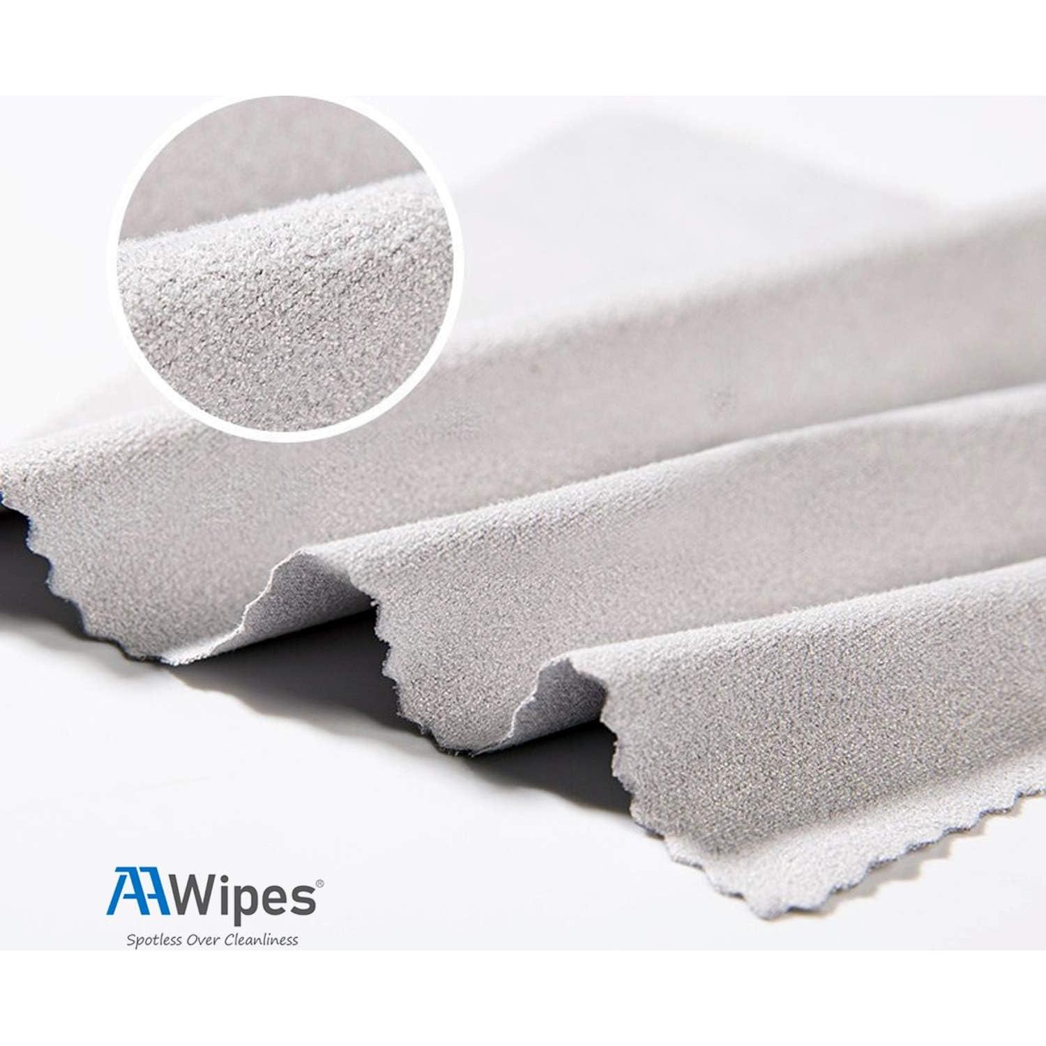 Paño de limpieza AAWipes 100 unidades 14x14 cm gris