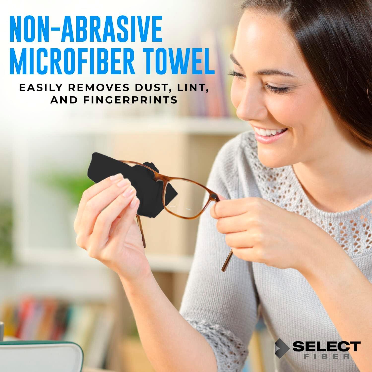 Paño de limpieza de microfibra Select Fiber - 6 unidades