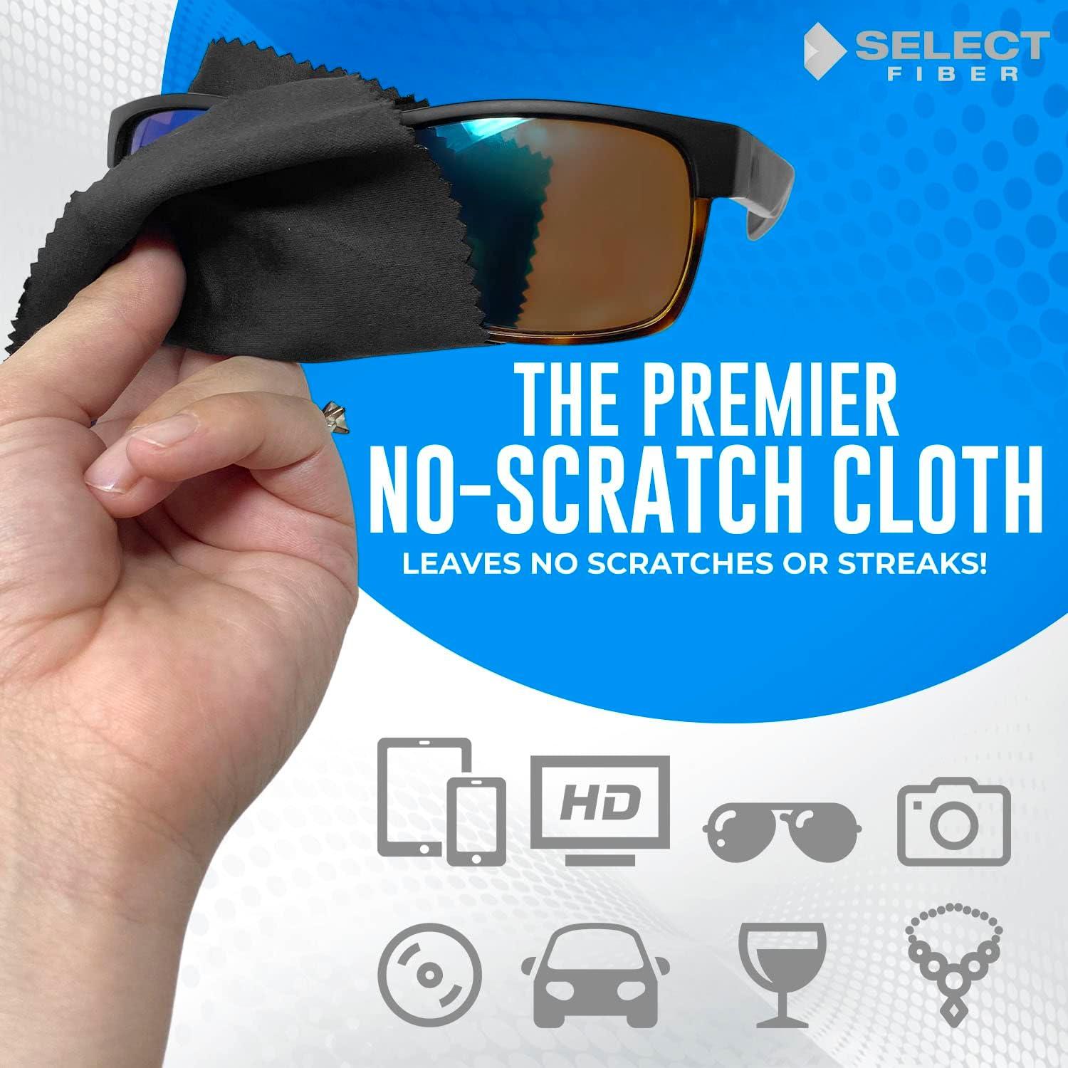 Paño de limpieza de microfibra Select Fiber - 6 unidades