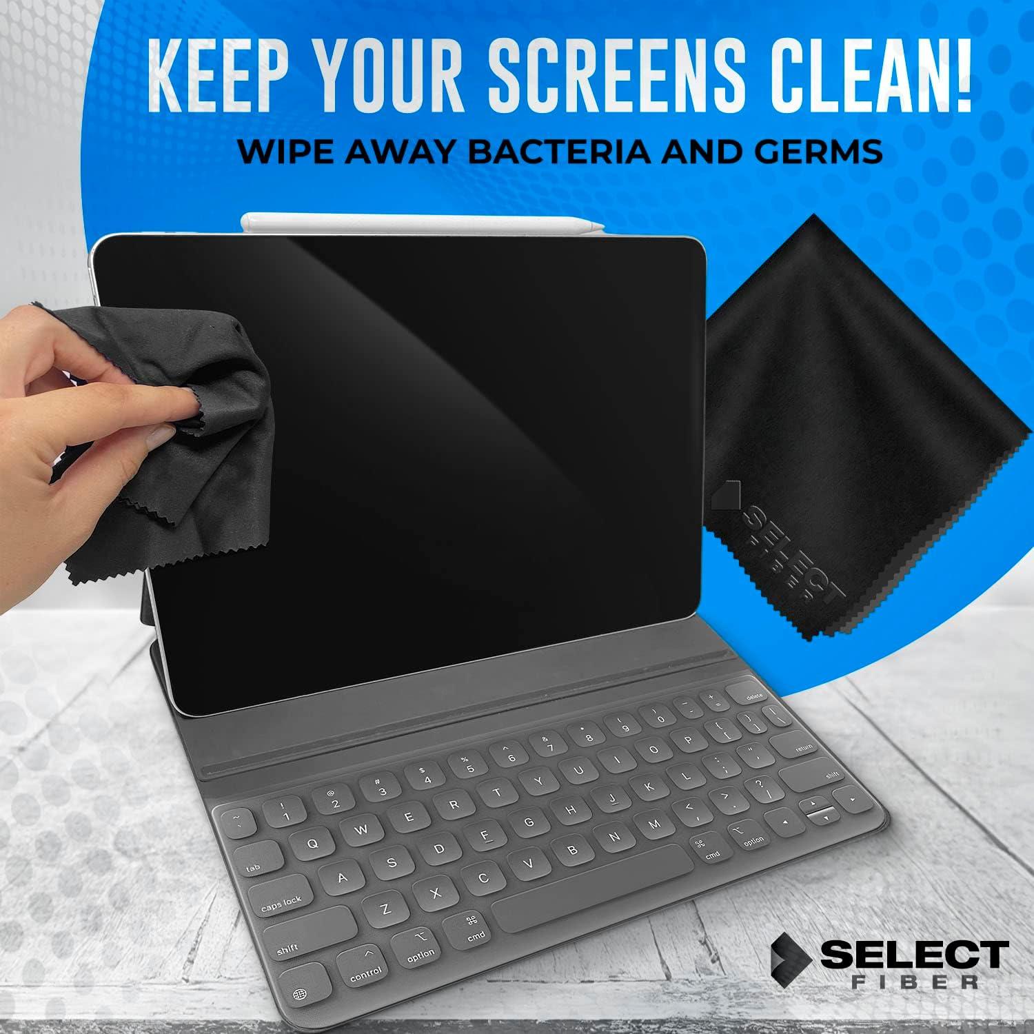 Paño de limpieza de microfibra Select Fiber - 6 unidades