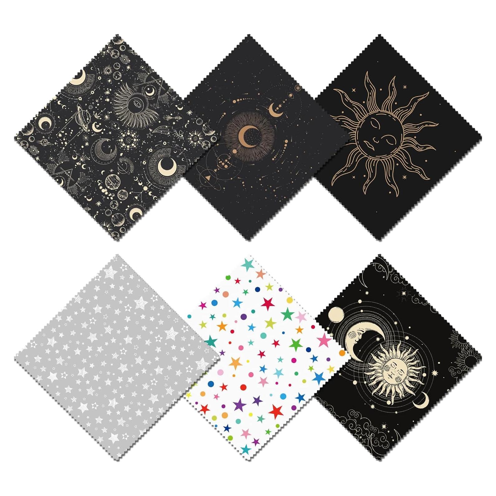 Paño de limpieza de gafas BHAHB 6 PCS microfibra 16x16 cm