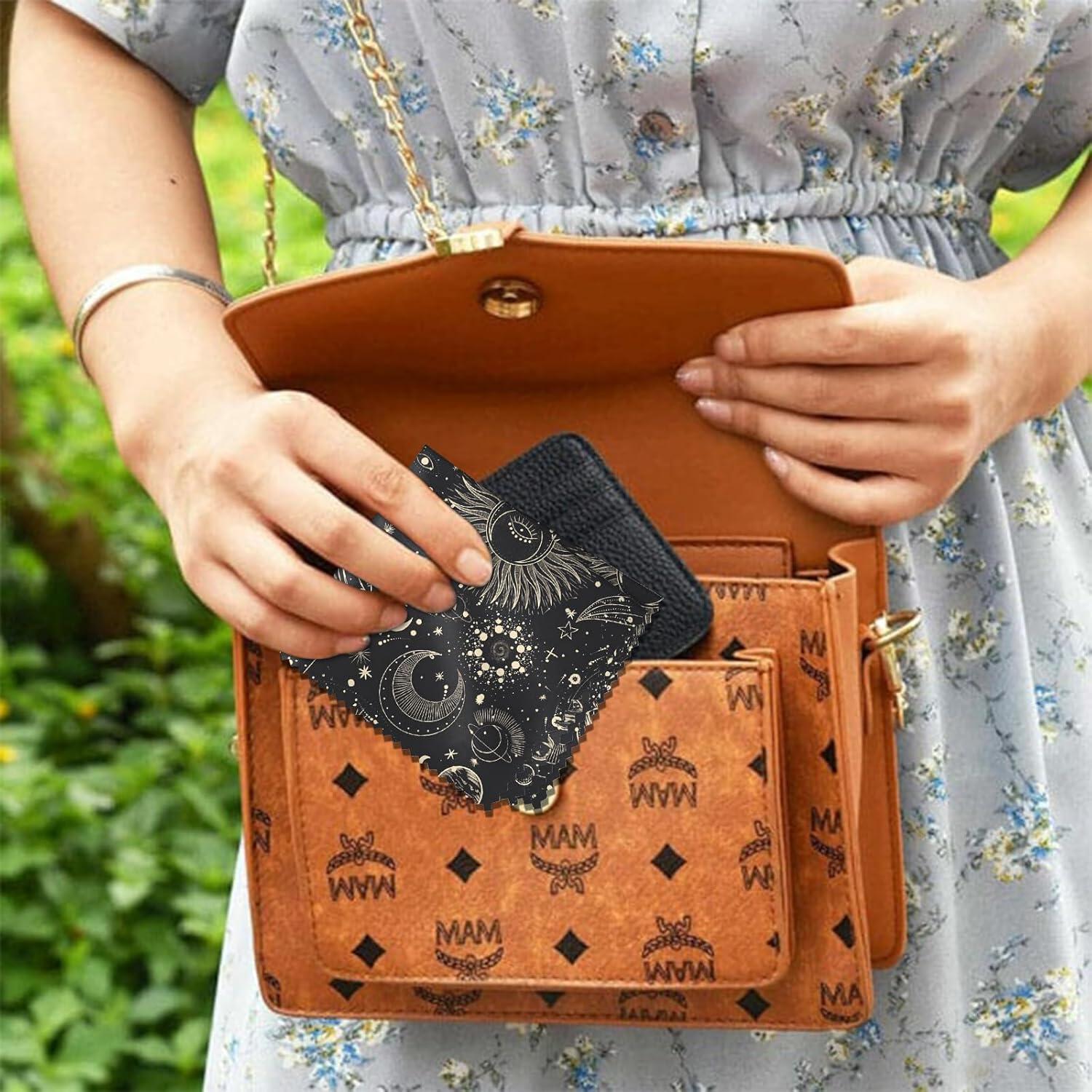 Paño de limpieza de gafas BHAHB 6 PCS microfibra 16x16 cm