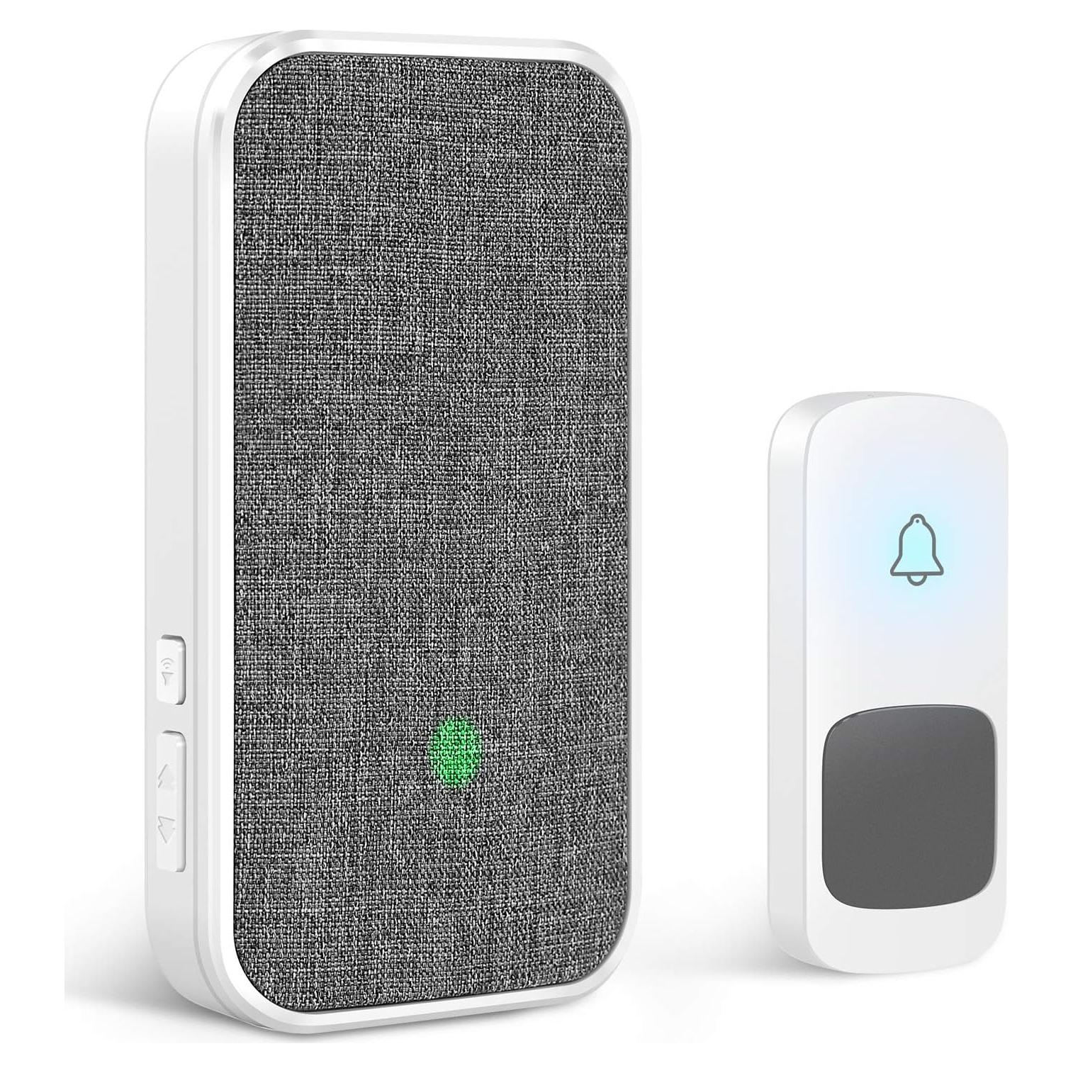 Timbre Inalámbrico Coolqiya Q2 con Alcance 396m y 58 Tonos