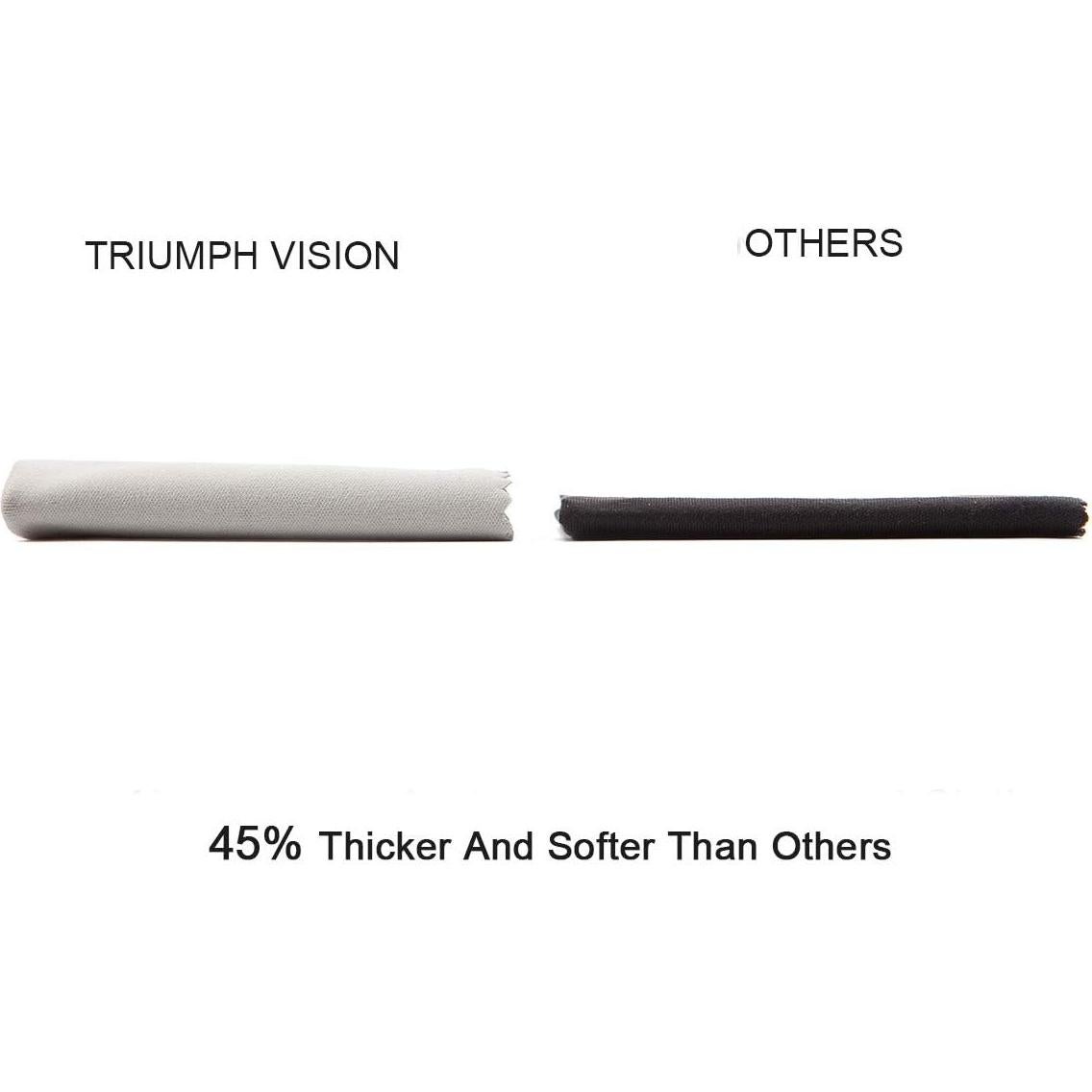 Paño de limpieza de microfibra Triumph Vision 12 unidades 15x13 cm