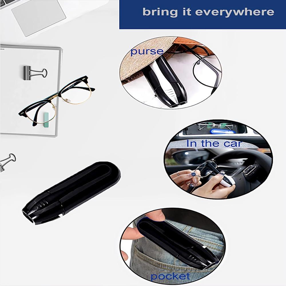 Limpiador de Gafas HDWY 3 Piezas Microfibra Viaje