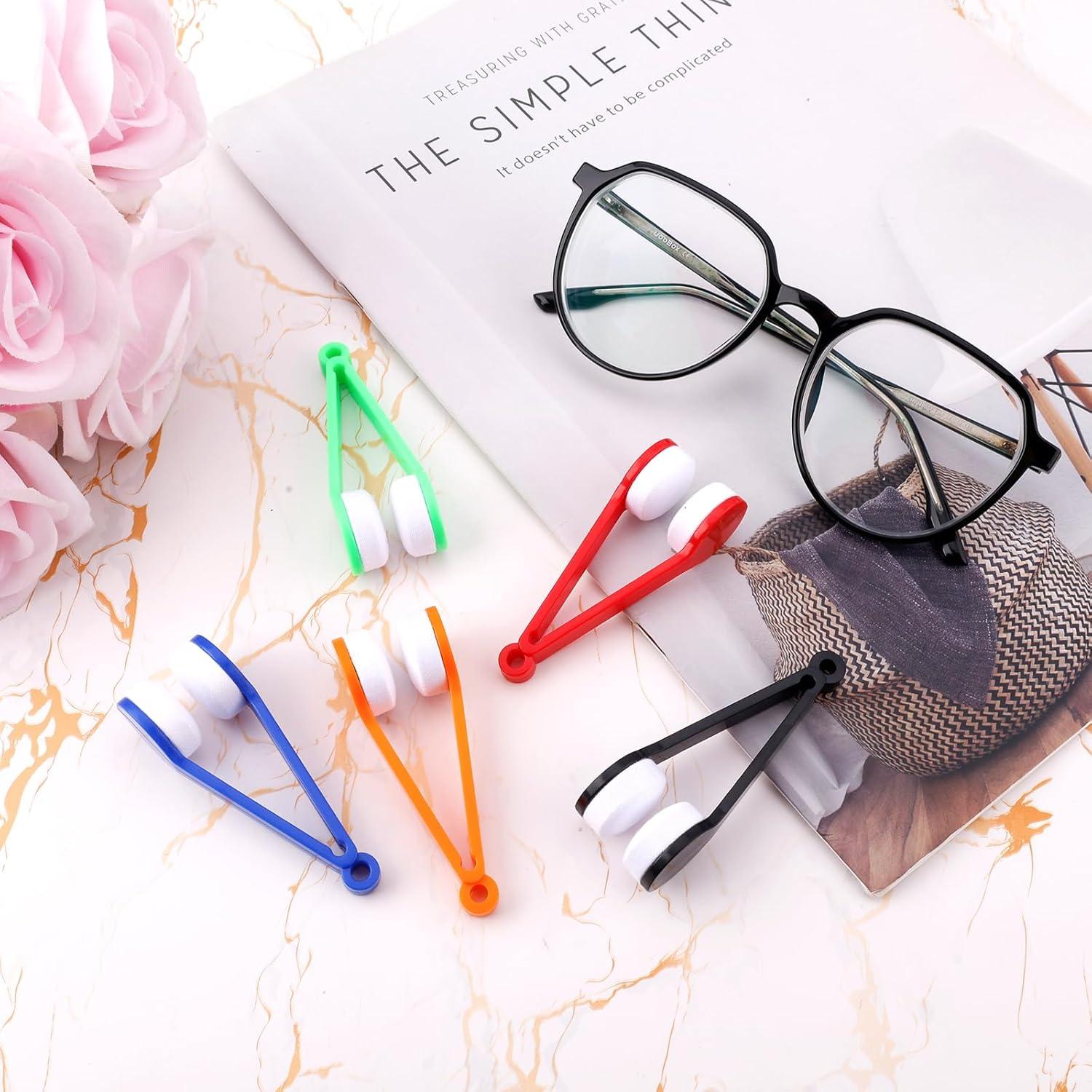 10 Piezas Herramientas de Limpieza de Gafas BOXOB Mini Paño