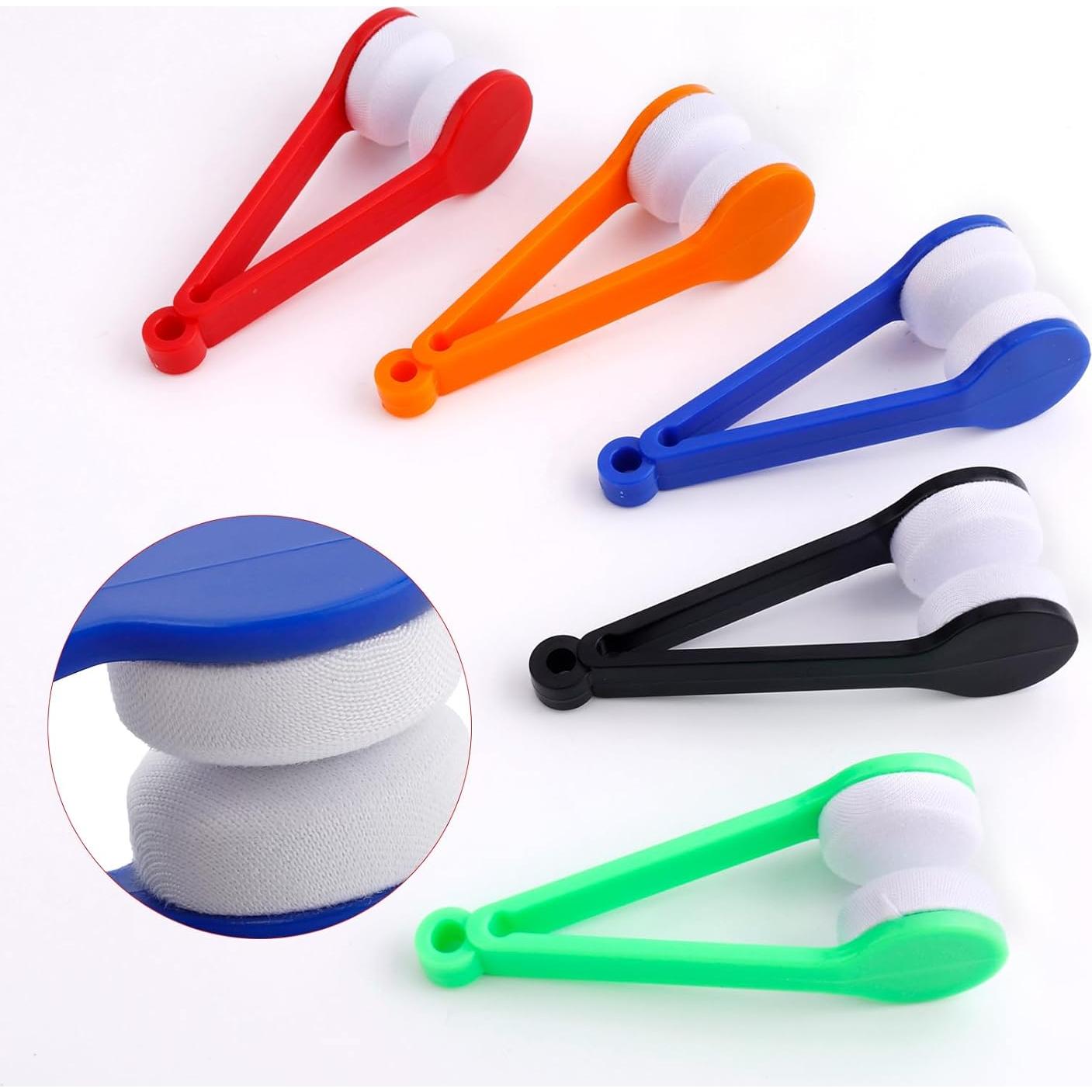 10 Piezas Herramientas de Limpieza de Gafas BOXOB Mini Paño