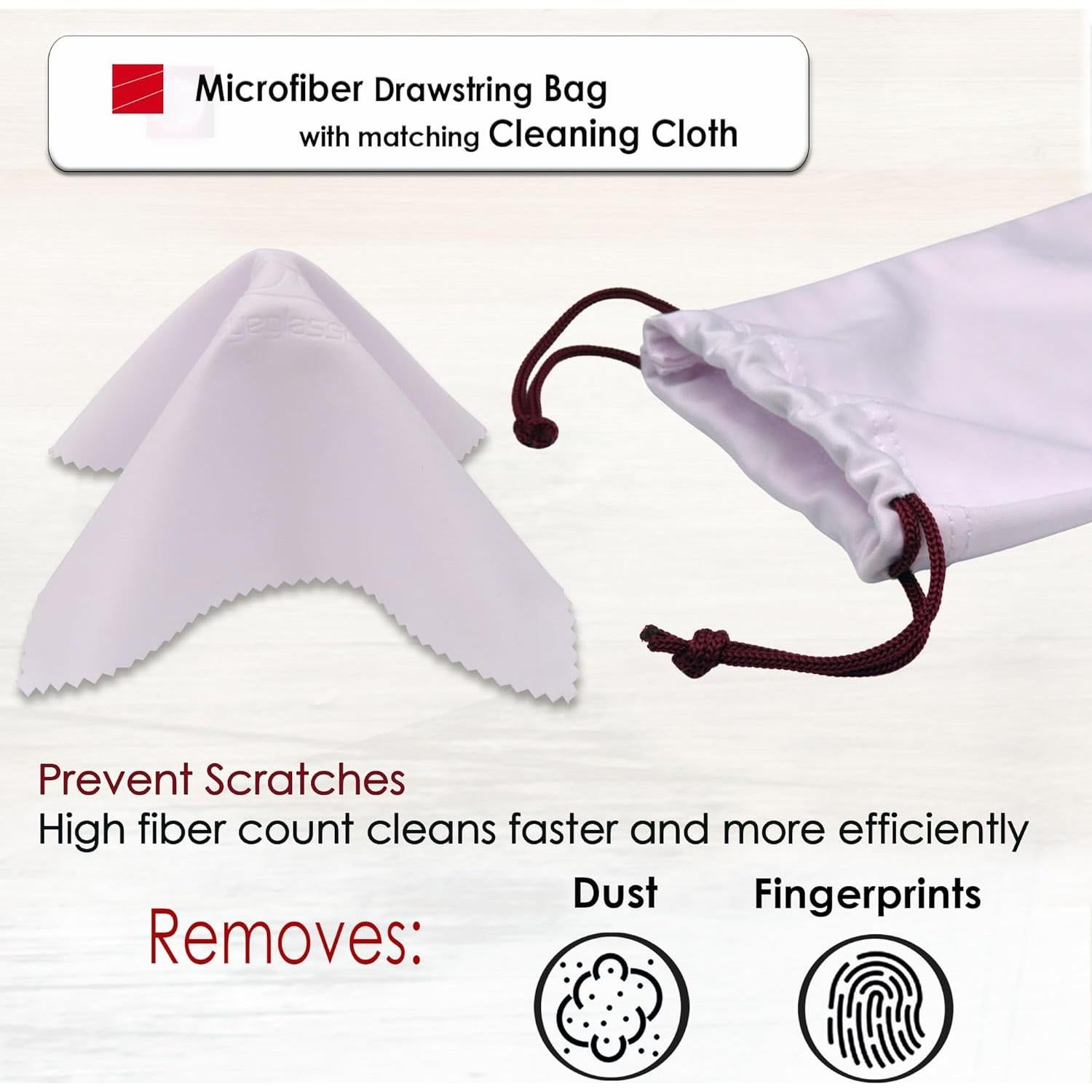 Estuche Duro para Gafas MiEstucheDeGafas Burdeos Grande