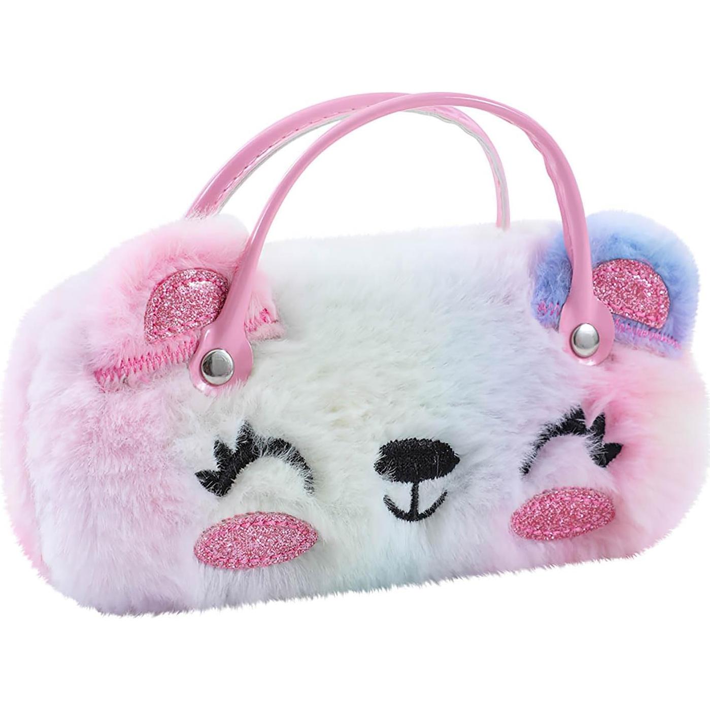 Estuche Duro para Gafas de Peluche Multicolor XSBG003