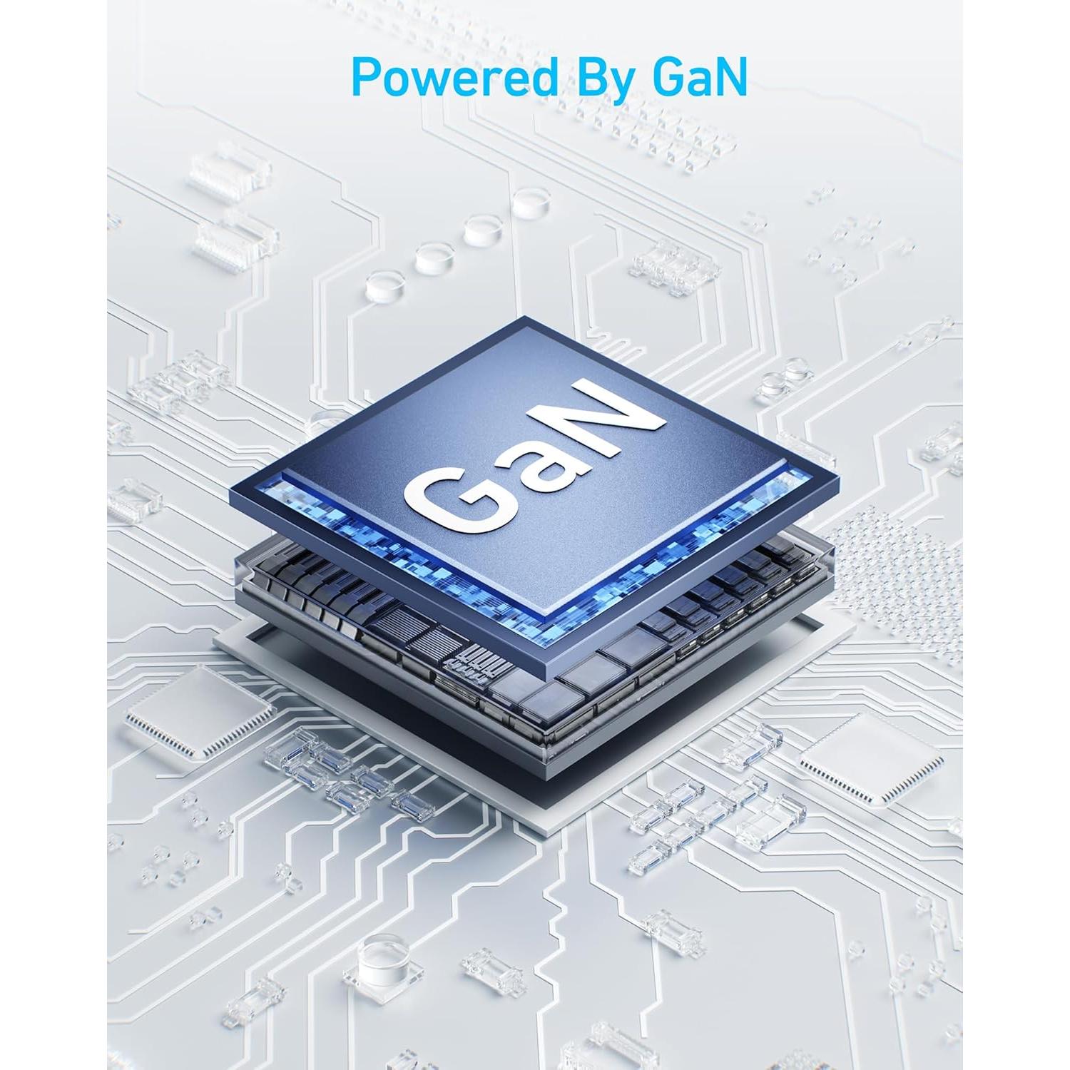 Cargador Anker 112W 6 Puertos USB-C y USB-A Negro