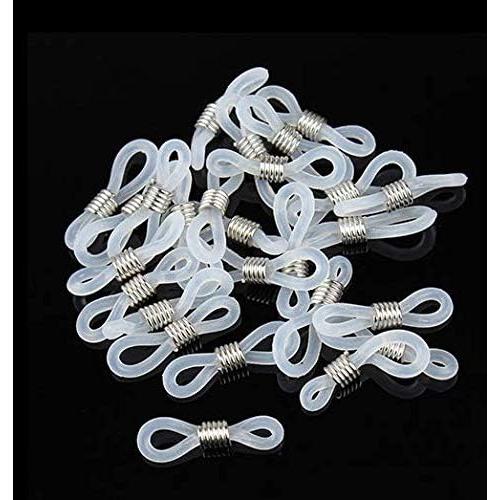 Cadena de Gafas 20 Pcs Silicona Blanca Antideslizante