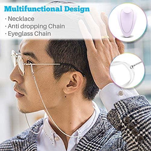 Cadena de Gafas Kalevel Acero Inoxidable Color Plateado