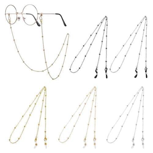 Cadena para Gafas Luhaomisky Vintage 4 Pcs Correa Cuello