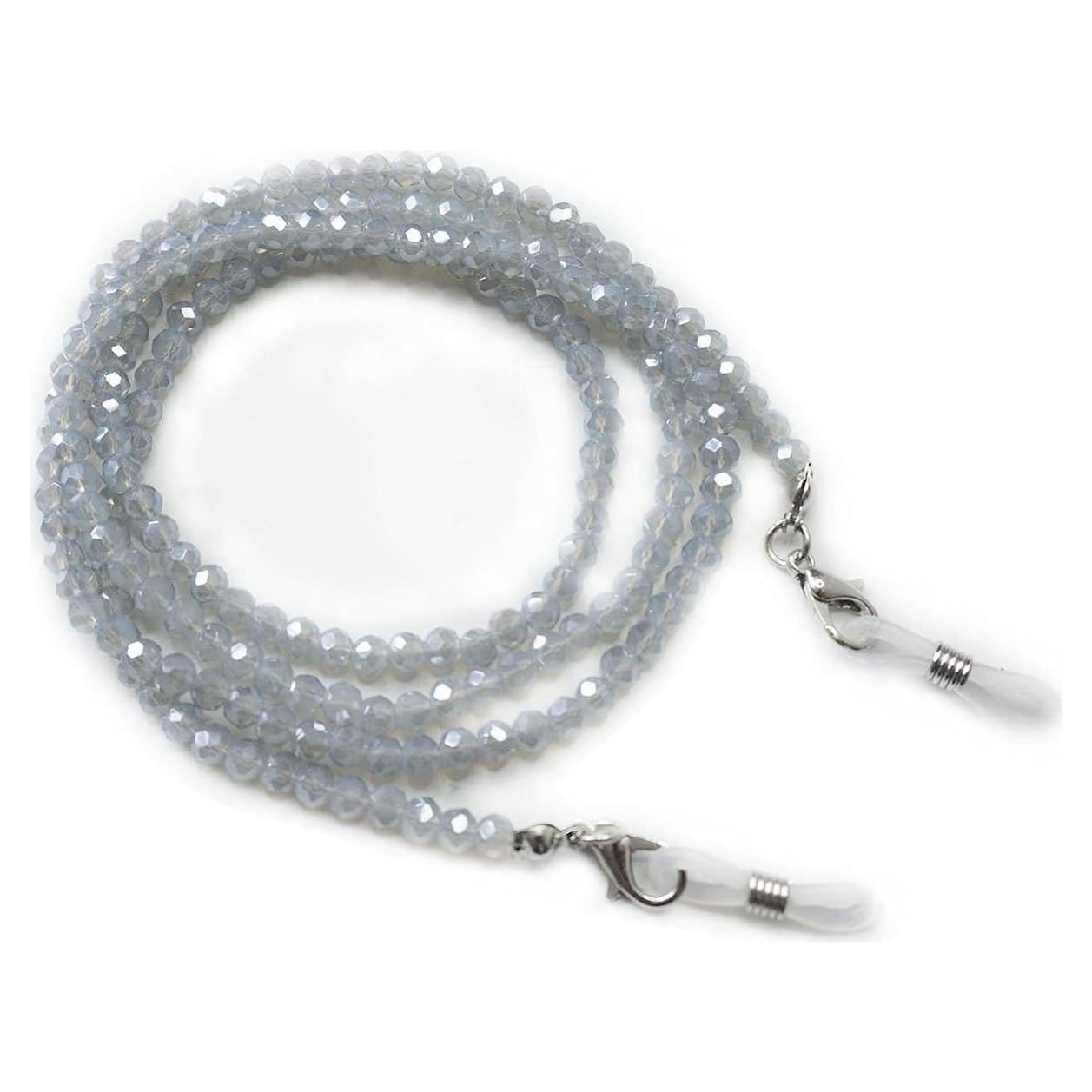 Cadena de Gafas de Cristal Lapis para Mujeres 76 cm