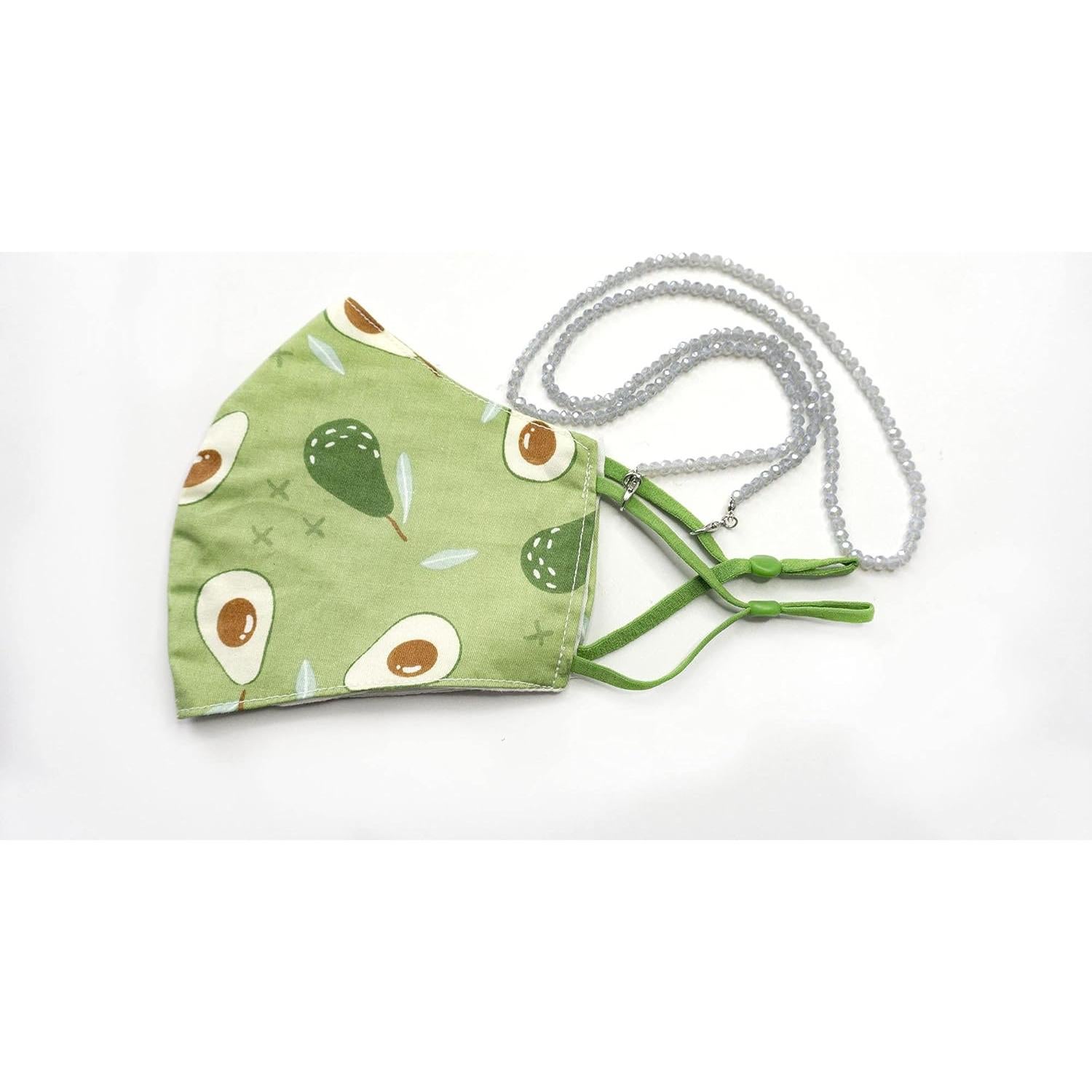 Cadena de Gafas de Cristal Lapis para Mujeres 76 cm