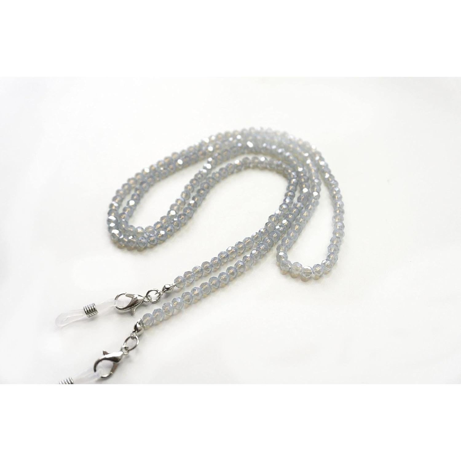 Cadena de Gafas de Cristal Lapis para Mujeres 76 cm