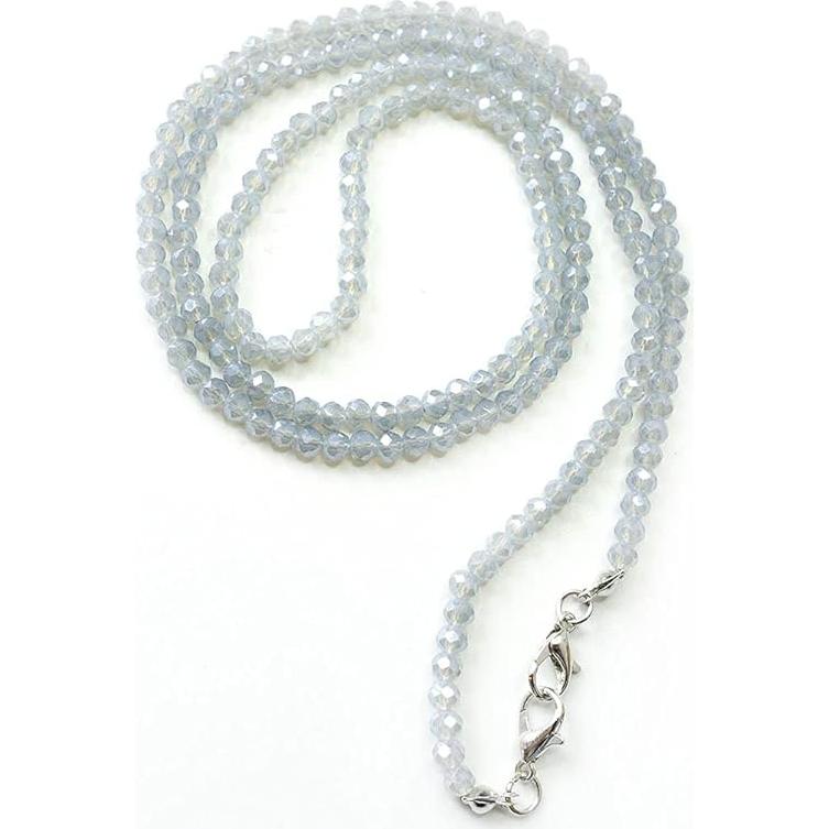 Cadena de Gafas de Cristal Lapis para Mujeres 76 cm