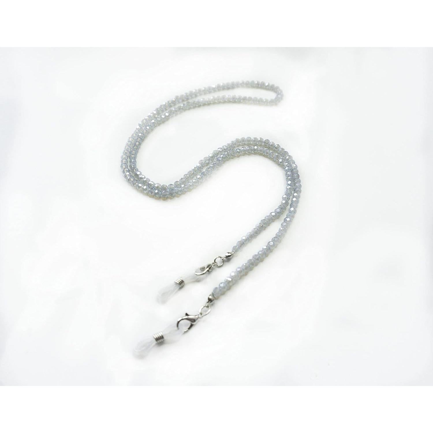 Cadena de Gafas de Cristal Lapis para Mujeres 76 cm