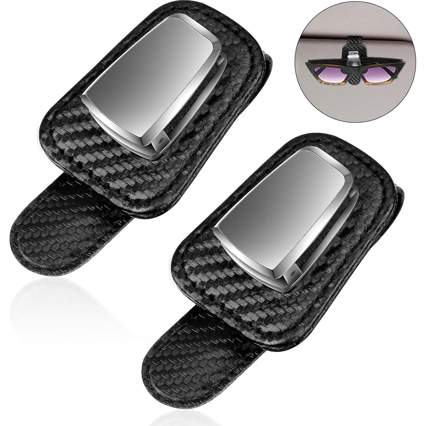 Soporte de Gafas Mudder para Coche Clip Visera Negro