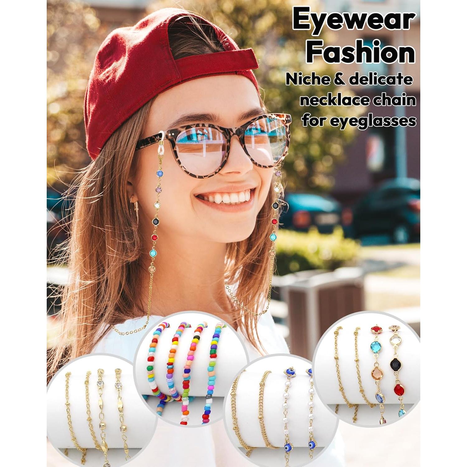 Cadena de Gafas EAONE 8 Estilos Correa Ajustable 73.66 cm