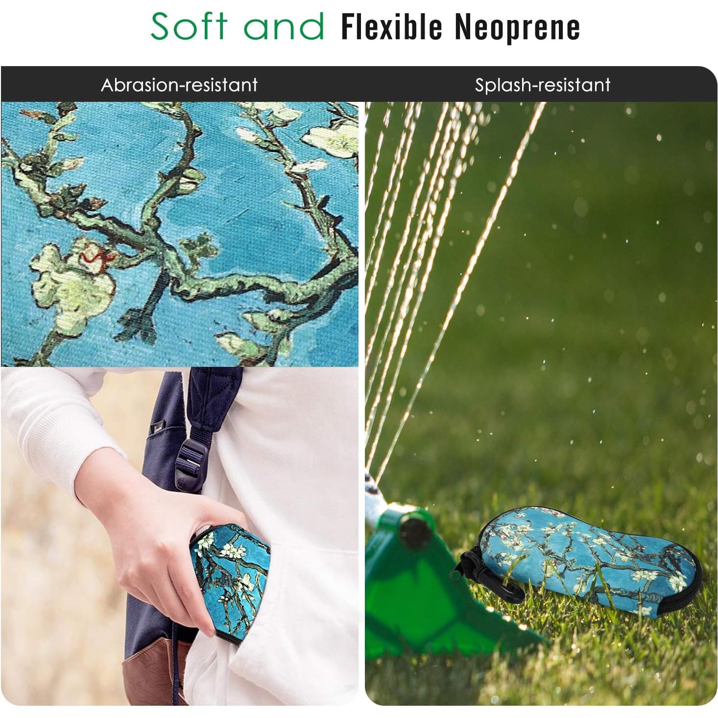 Funda de Gafas MoKo Neopreno Cremallera Ultra Ligera