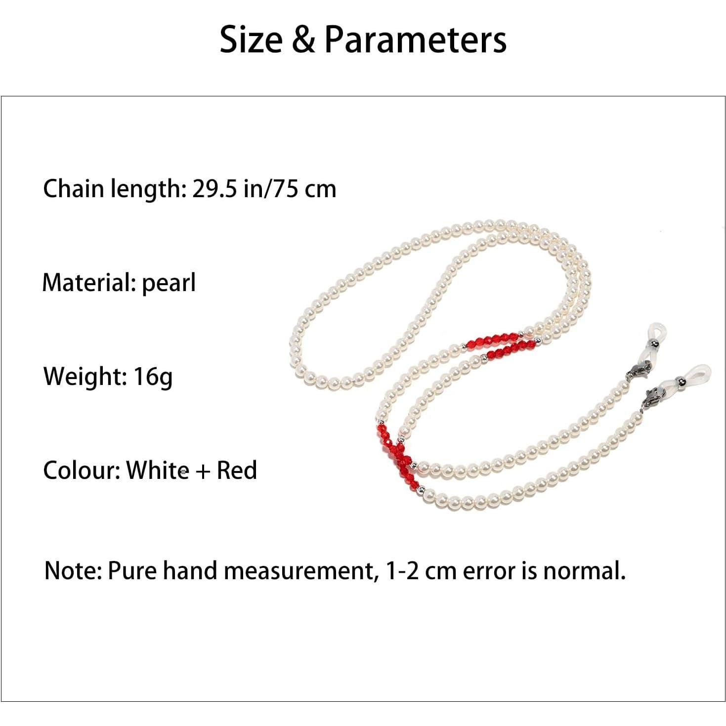 Cadena de Gafas BILIONE de Perlas 79 cm para Mujeres