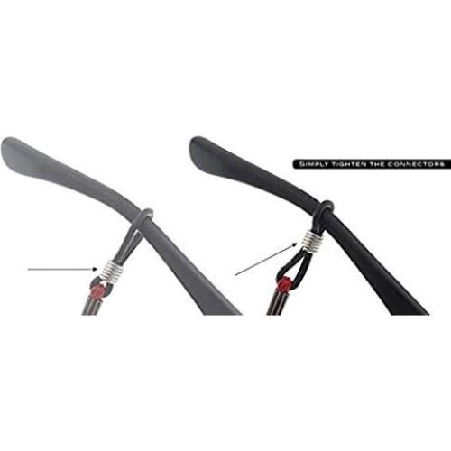 Soporte para Gafas KMDJG 12 Pcs Nylon Multicolor 61 cm