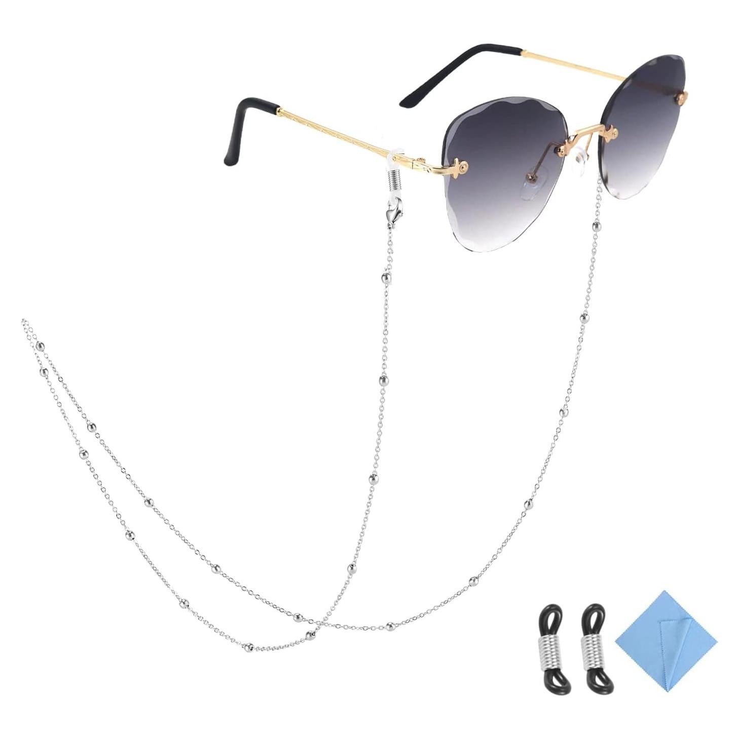 Cadena de Gafas TONY & SANDY para Mujeres, 73.66 cm, Perlas