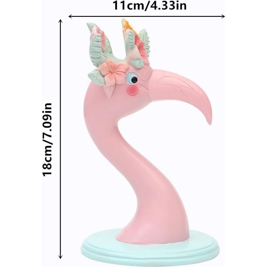 Soporte para Gafas RURAUOGR Flamingo Decorativo 19x11cm