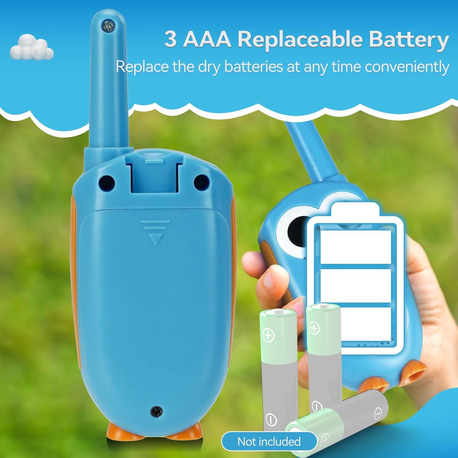 Walkie Talkies Retevis RT30 para Niños, Diseño de Búho
